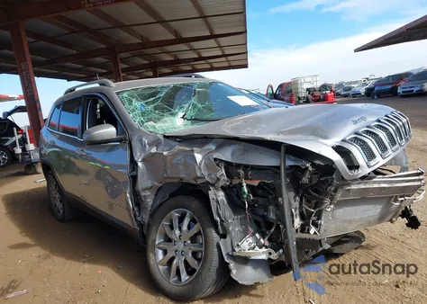 2018 Jeep Cherokee Limited Fwd из США, поврежденный, VIN 1C4PJLDX5JD585043